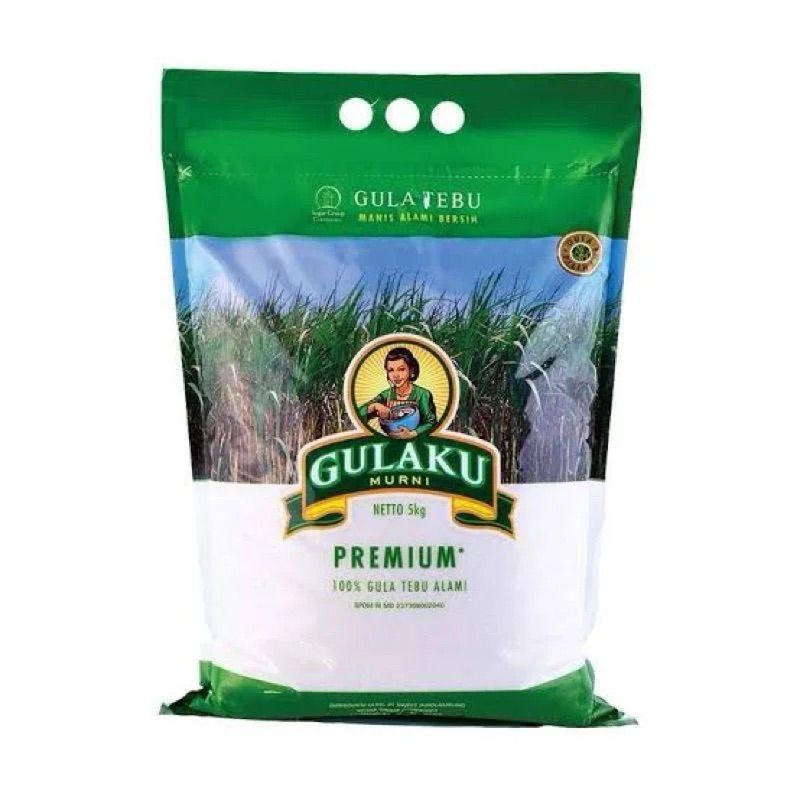 GULAKU HIJAU PREMIUM 1 KG GULA KRISTAL PUTIH
